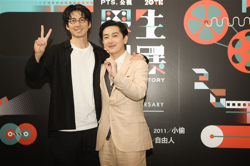 傅孟柏、施名帥出席公視學生劇展記者會。（圖／公視提供）
