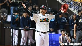 ▲中職36年明星賽，味全龍總教練葉君璋以17分拿下「鐵捕封殺王」。（圖／記者劉彥池攝影）