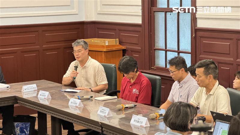 陳忠慶坦承未取得學生同意就抽血,國際期刊的部分已申請撤稿。(圖/翻攝畫面)