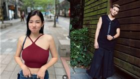 米可白（左）穩定交往孫綻（右）。（組合圖／翻攝自IG）