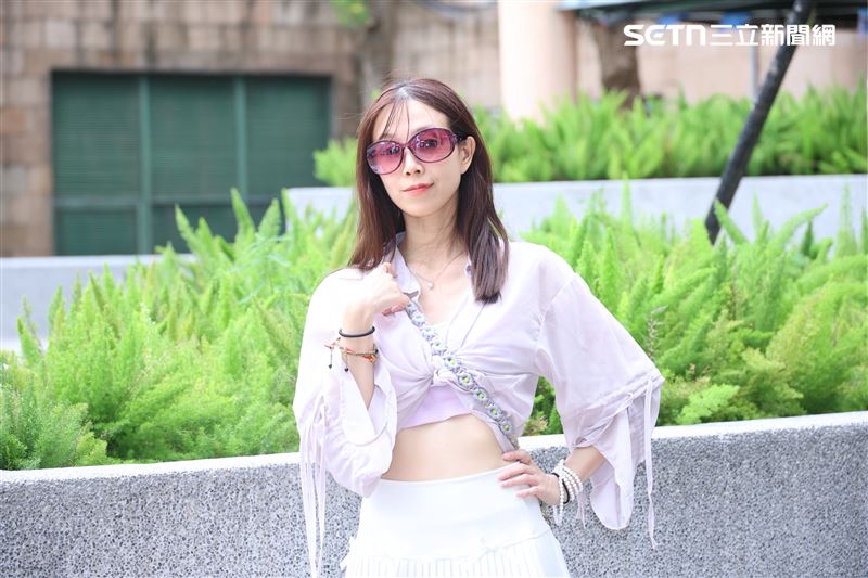 簡簡坦言不確定目前鄧佳華是否知道自己被分手了。（圖／記者鄭孟晃攝影）