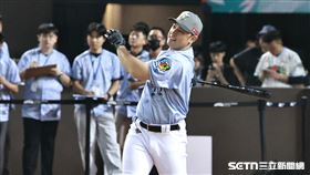 ▲中職36年明星賽「全壘打大賽」，統一獅外野手林安可首輪敲出6轟。（圖／記者劉彥池攝影）