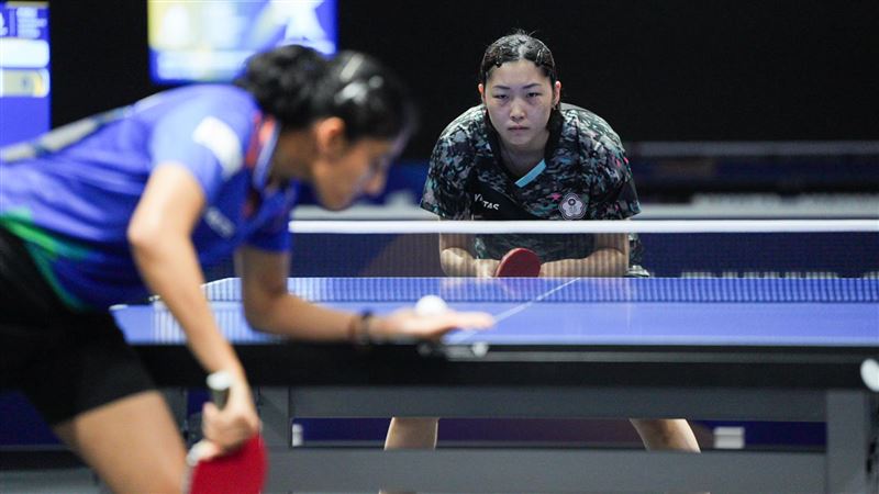 台灣世大運女子桌球代表隊簡彤娟。（圖／大專體總提供）