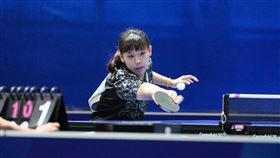 台灣世大運女子桌球代表隊黃愉偼。（圖／大專體總提供）