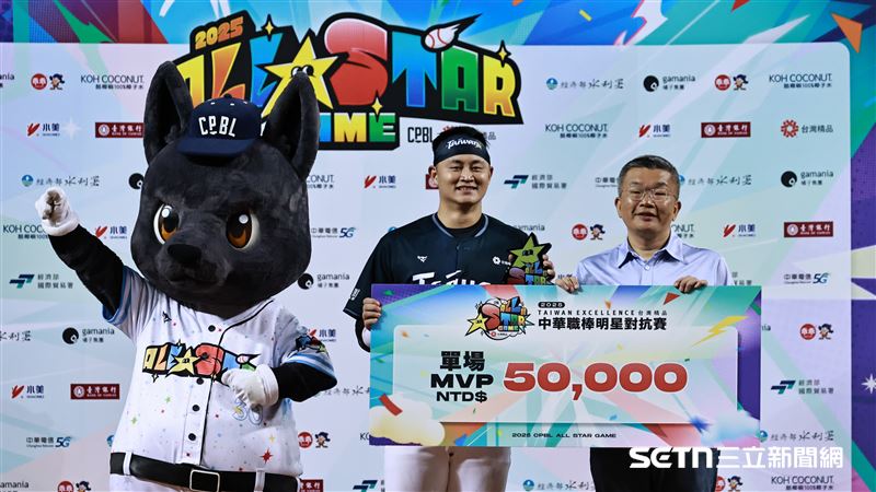 台灣隊蔣少宏獲選單場MVP。(圖/記者劉彥池攝影)