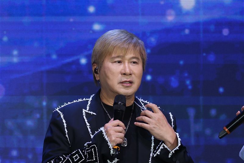 余天近來遭爆烏龍死訊,對此胡瓜無奈嘆「現在網路假新聞一大堆」。(圖/記者鄭孟晃攝影)