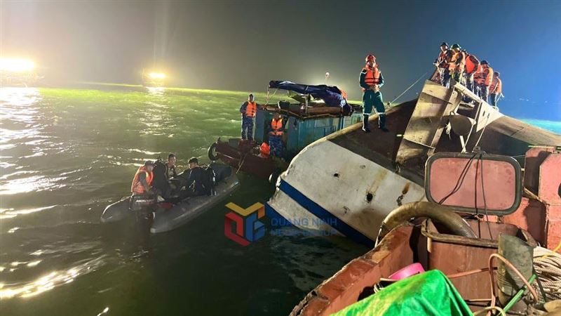 越南下龍灣船難死者攀至34人。（圖／翻攝自Chuyện Mẹ Chồng N&agrave;ng D&acirc;u臉書）