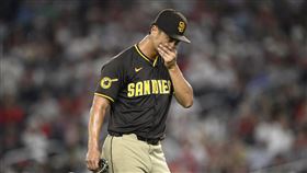 ▲達比修有傷癒復出首度投滿5局卻吞敗。（圖／美聯社／達志影像）