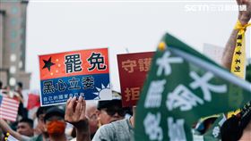 ▲大罷免潮、罷免、419凱道反共集會（圖／記者楊士誼攝影）