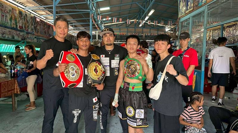 桃園職業拳擊隊大獲全勝。（圖／桃園職業拳擊隊提供）
