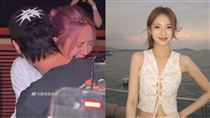 女星演唱會失控衝觀眾席　撲男友懷裡爆哭