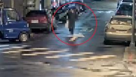 台北,林森北路,工地,縱火,瓦斯噴燈。（圖／翻攝畫面）