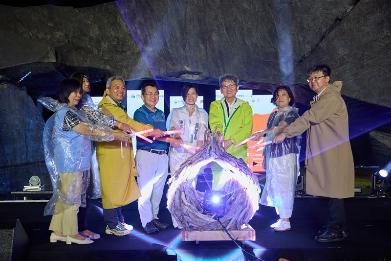 2025福爾摩沙北海岸藝術季,19日在朱銘美術館開跑。(圖/朱銘美術館提供)