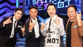 周予天（左起）、彭小刀、主持人庾澄慶、來賓卜學亮（圖／公視提供）