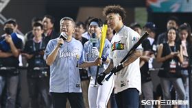 ▲中職36年明星賽，前旅美投手郭泓志參加慈善全壘打大賽。（圖／記者劉彥池攝影）