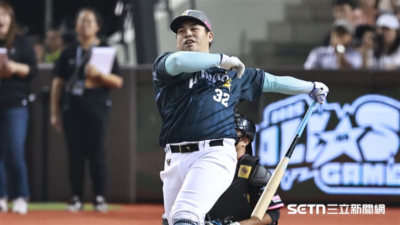 中信兄弟曾頌恩擊出14轟奪冠。（圖／記者劉彥池攝影）