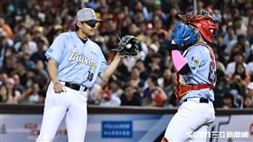 ▲中職36年明星賽，台灣隊投手李東洺。（圖／記者劉彥池攝影）