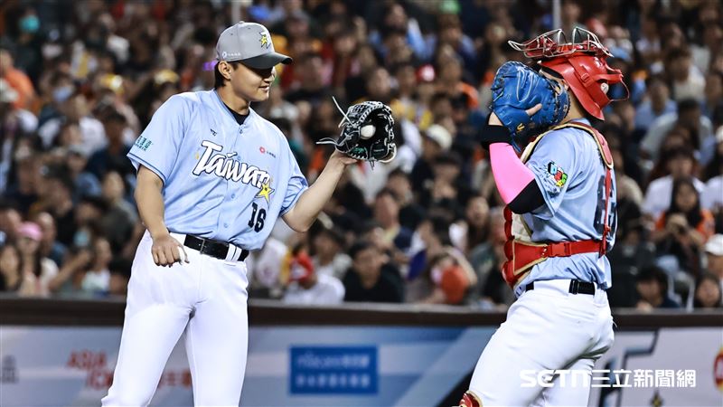 台灣隊投手李東洺。(圖/記者劉彥池攝影)