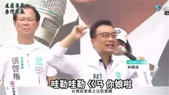 林國成「X恁涼」噴總統！小草萬人嗨反罷