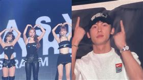 許光漢現身LE SSERAFIM演唱會