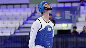 跆拳道又獎牌進帳！洪俊義闖4強至少銅牌