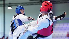 ▲台灣跆拳道好手洪俊義。（圖／大專體總提供）