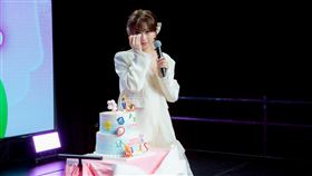 ▲富邦悍將啦啦隊李珠珢，提前在台灣與粉絲進行生日會。（圖／富邦育樂提供）