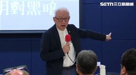 ▲曹興誠率罷團召開「善惡對決．掃除黑暗——726全民罷免護台灣」記者會。（圖／翻攝畫面）