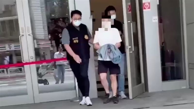 男子被依妨害性自主罪移送法辦。（圖／翻攝畫面）