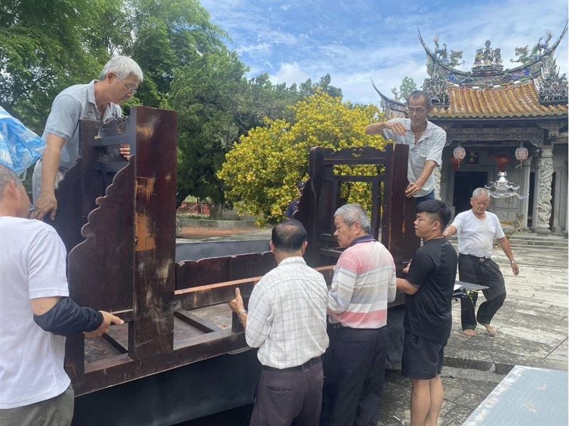文物失而復得。(圖/翻攝自中埔鄉長李碧雲臉書)
