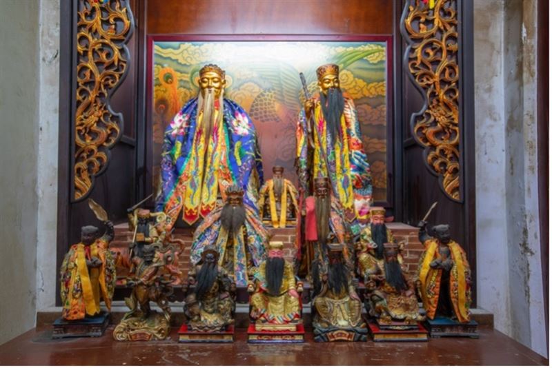 祀典大天后宮月老。（圖／翻攝自祀典大天后宮粉絲專頁）