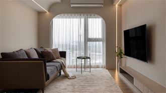 打造極簡生活!現代風小坪居所:光影流淌下的設計巧思