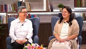 ▲陳建仁女兒笑爆料媽媽是寵夫達人，「媽媽愛爸爸勝過我」，願與父親成為彼此星光。（圖／三立新聞網）