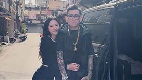 蹦闆、老婆啾咪。（圖／翻攝自蹦闆老婆IG）