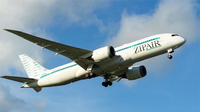 易飛包下ZIPAIR台灣首航東京　機票開搶