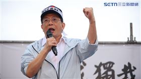 426藍白上凱道，管中閔演說（圖／記者鄭孟晃攝影）