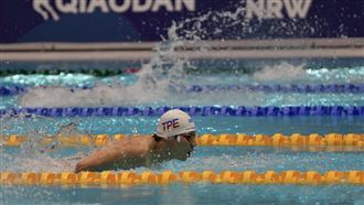 0.01秒之差闖決賽！王冠閎再拚第2面獎牌