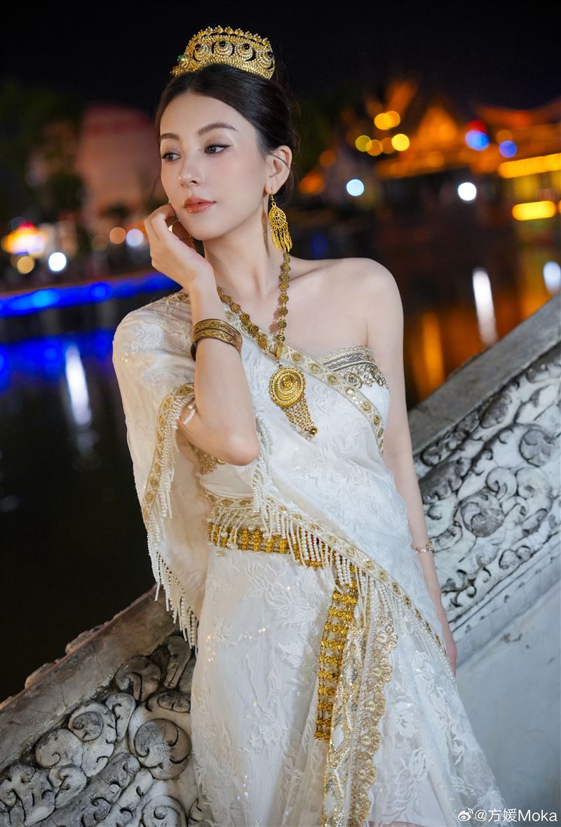 郭富城老婆方媛已經懷上第三胎。(圖/翻攝自微博)