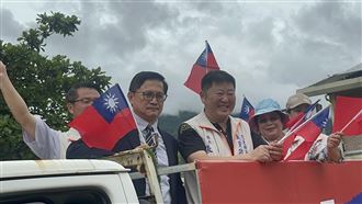 童子賢到花蓮了!戰車車掃挺罷免傅崐萁
