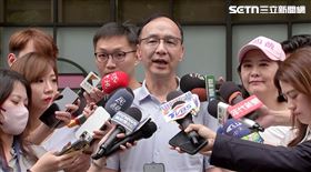 ▲朱立倫上午陪王鴻薇車掃，並接受媒體聯訪。（圖／翻攝畫面）