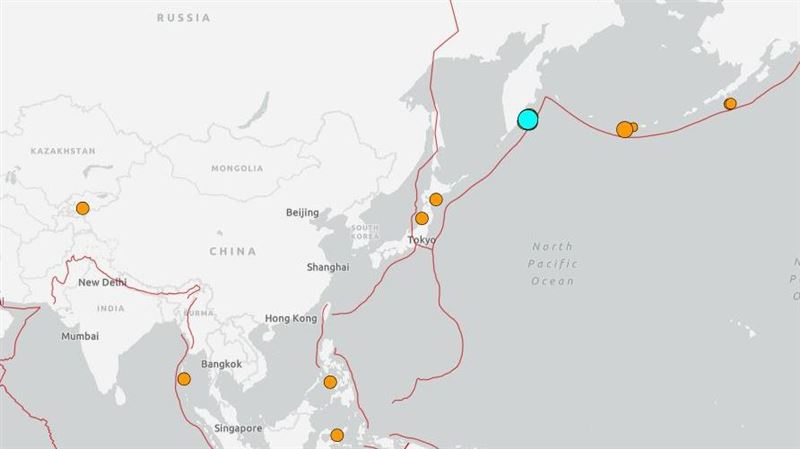 新／地牛翻身！俄羅斯近海6.3極淺層地震
