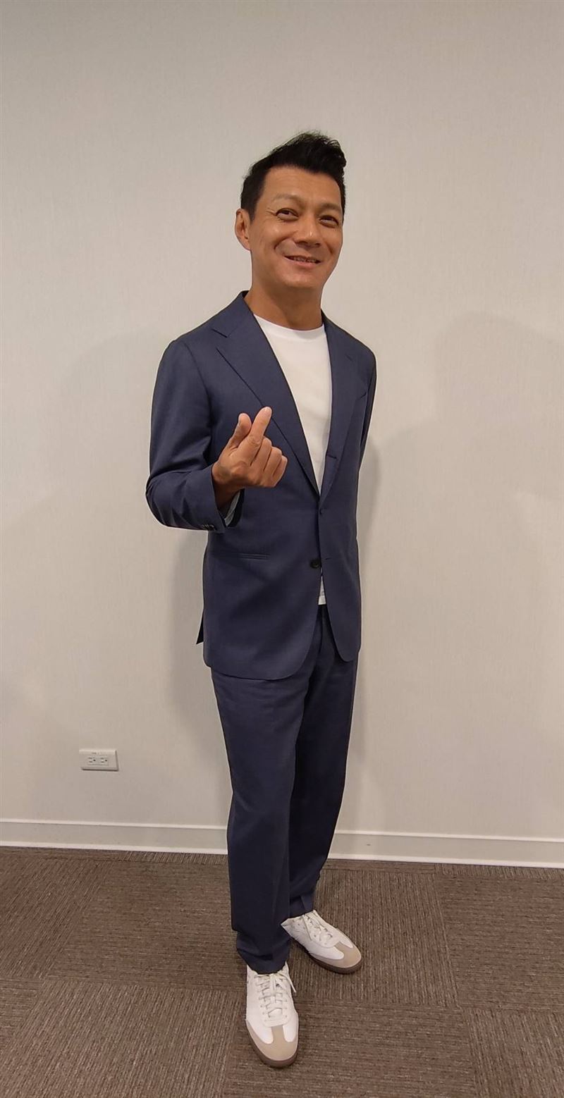 聶雲出席出席衛服部「安心守護正確量」記者會(圖/記者鍾智凱攝)