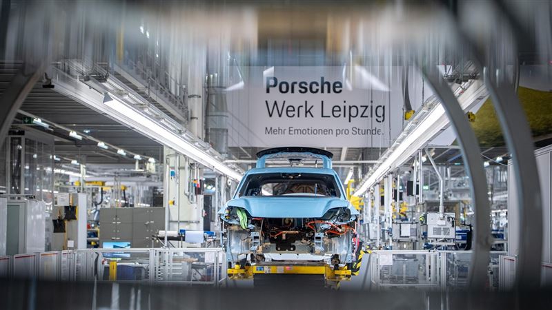 保時捷德國萊比錫工廠。(Porsche提供)