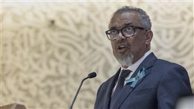 ▲譚德塞要求立即釋放被拘留的WHO員工。（圖／美聯社／達志影像）