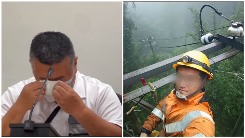 台電英雄永遠下班了　爸：愛你，以你為榮