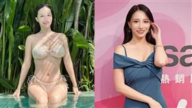  有「真人版蛇姬」之稱的女星林采緹。（圖／翻攝自sunnylin_520 IG）