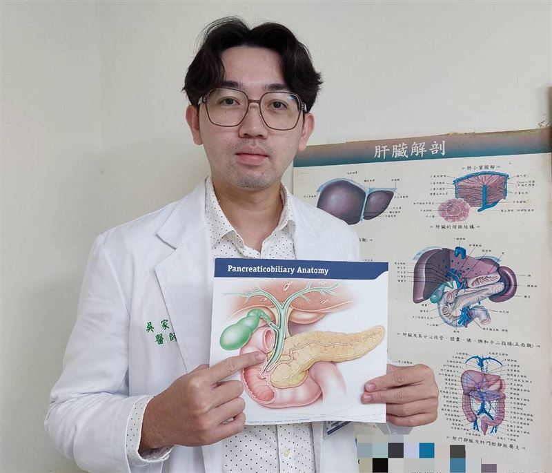 吳家慶醫師提醒,當出現膽管癌警訊時,一定要及早就醫,千萬不可輕忽。(圖/大千綜合醫院提供)
