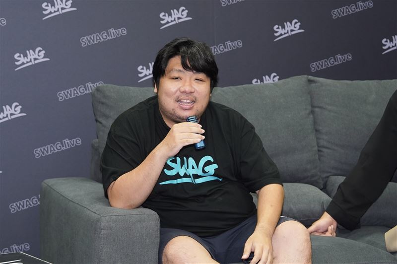 統神加入SWAG(圖/記者趙于瑩攝)