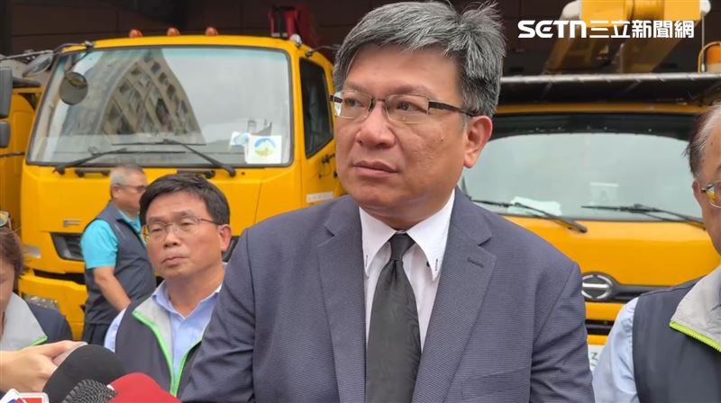 台電董事長曾文生表示,一定會好好檢討工安防護相關工作。(圖/記者廖國雄攝影)