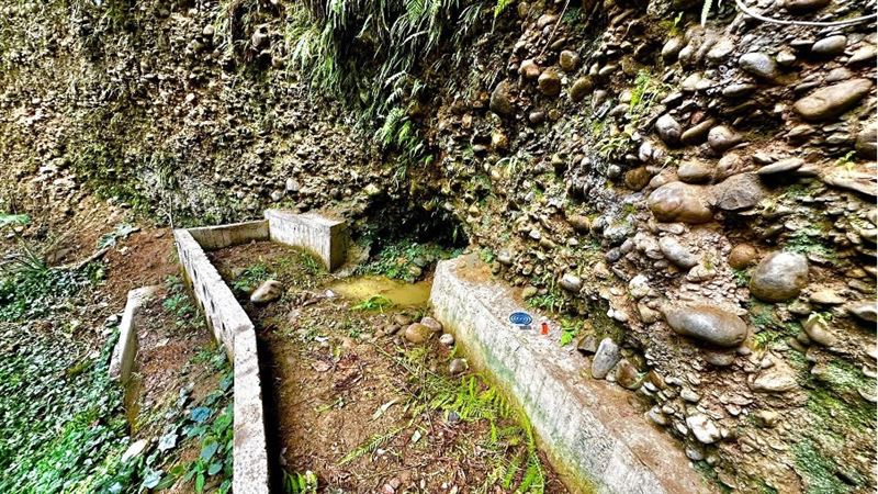 30年後終於重新湧泉。(圖/翻攝自松柏嶺受天宮粉絲專頁)